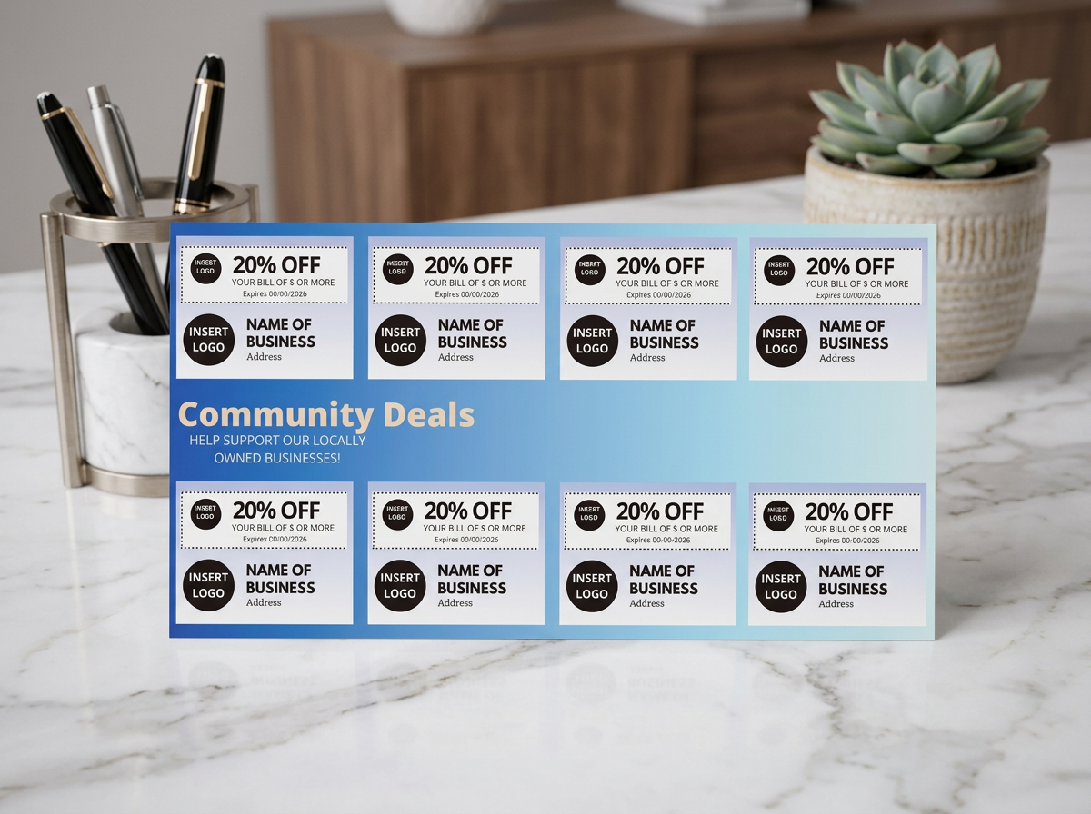 Community Deals Postcard